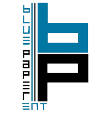 Blue Paper Entertainment Logo